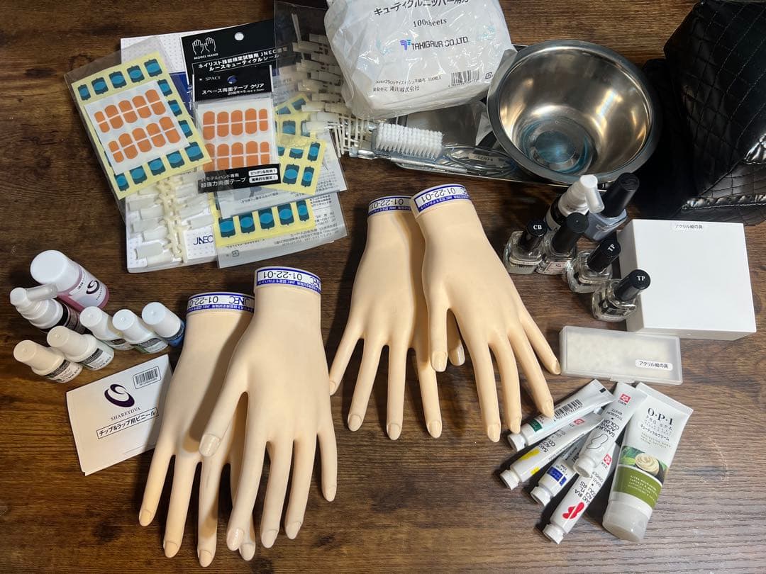 ネイリスト技能検定用一部セット ◇JNECネイリスト技能検定 3級厳選35点セット 道具が一式揃うフル