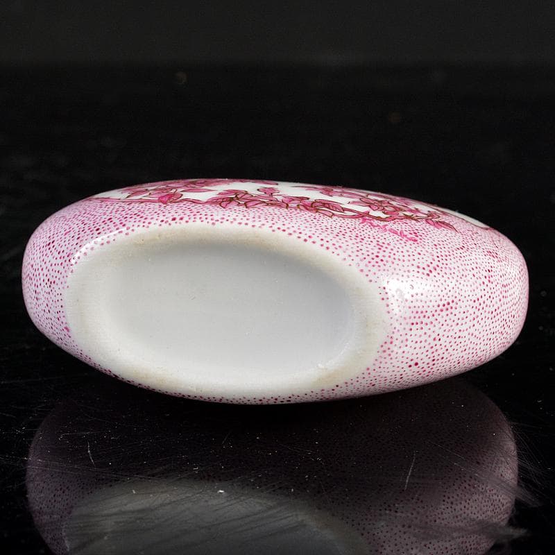 アトリエノート 松村扶佐子作 白磁 柴田是真 下絵 香水入 V R5725