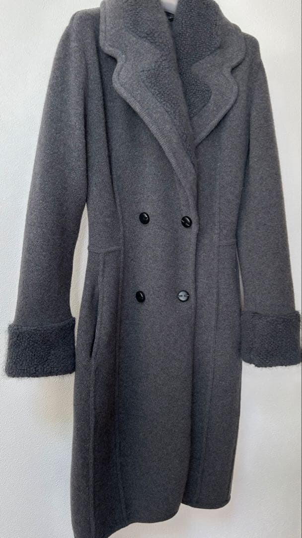 ジャケット・アウター ERMANNO SCERVINO double-breasted coat Ermanno Scervino ウィメンズ ダブルコート通販 - FARFETCH