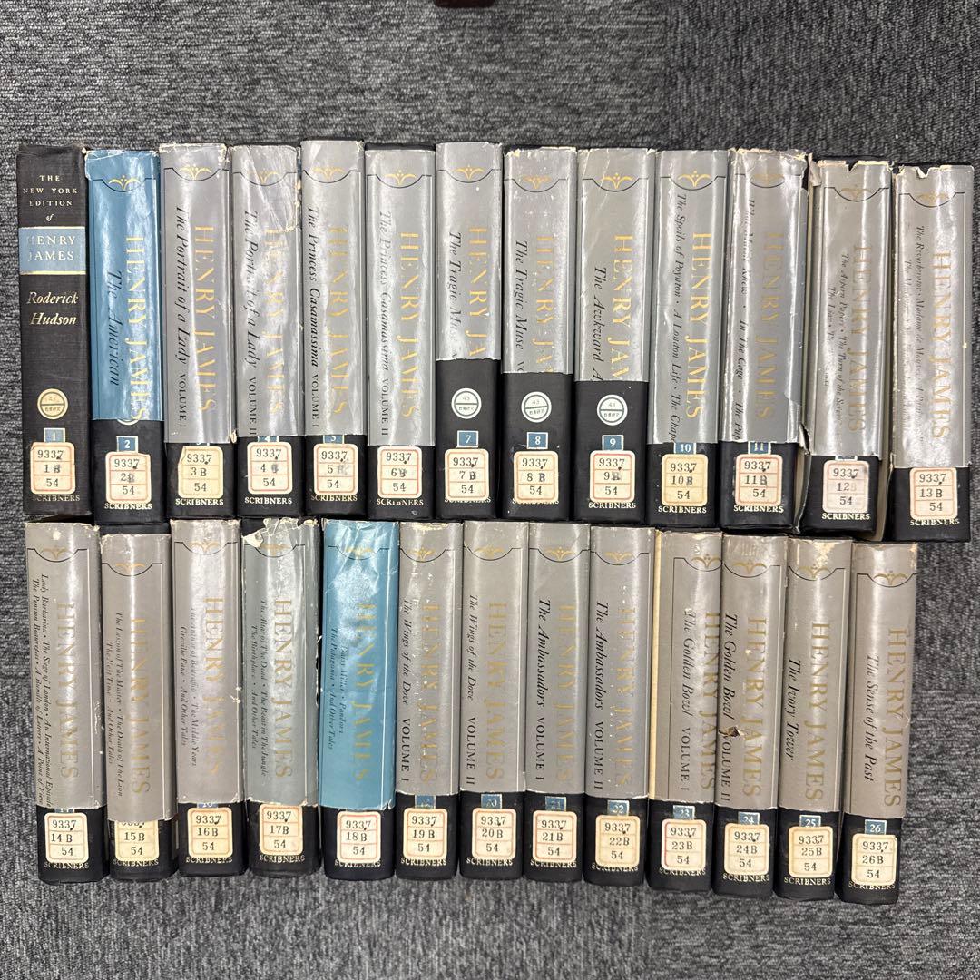 The New York Edition of Henry James 全26巻 Henry James's New York Edition | Stanford University Press