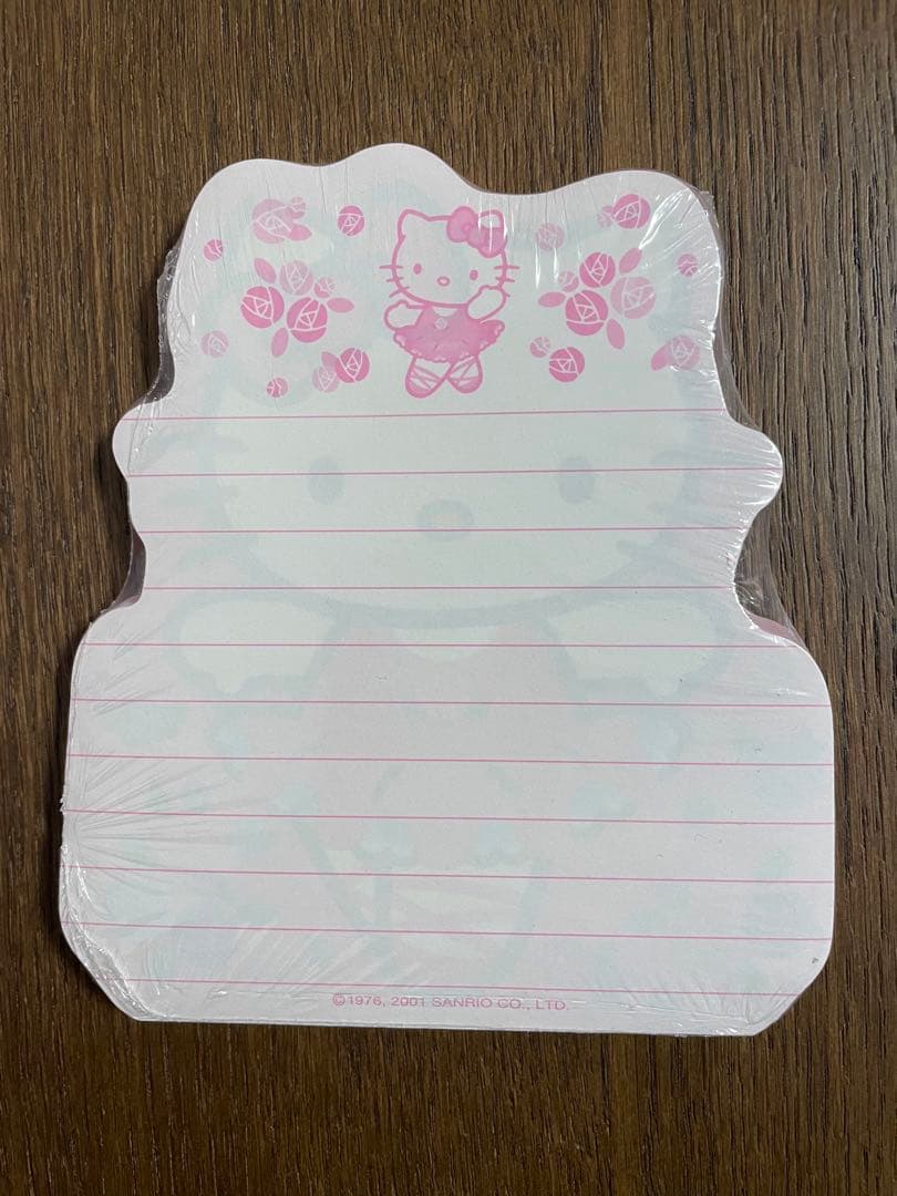 レア♡サンリオ♡キティ 海外限定 バレリーナ ダイカットメモ 2001年