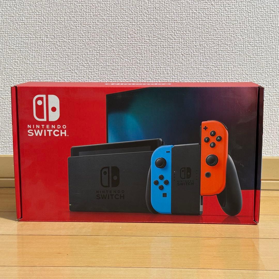 ニンテンドーSwitch 本体 ブルー/レッド 今だけプロコン&ソフトのセット！ Nintendo Switch 【ラッピング可】【即日発送】【新品】任天堂 本体
