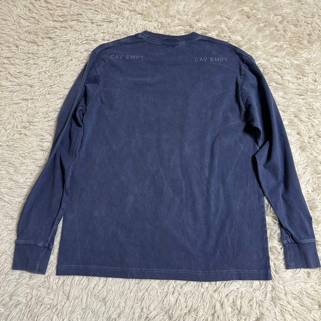 C.E】シーイー L トレーナー スウェット 長袖 ネイビー