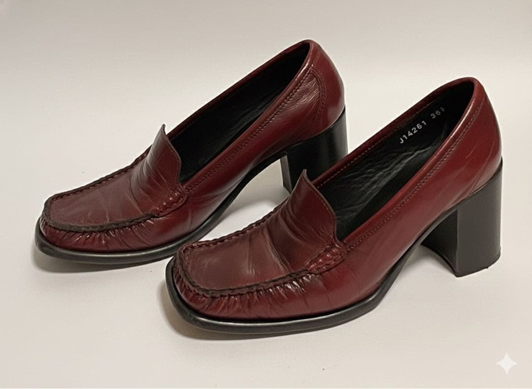 パトリックコックス Wannabeローファー ボルドー 38 1/2 イタリア製