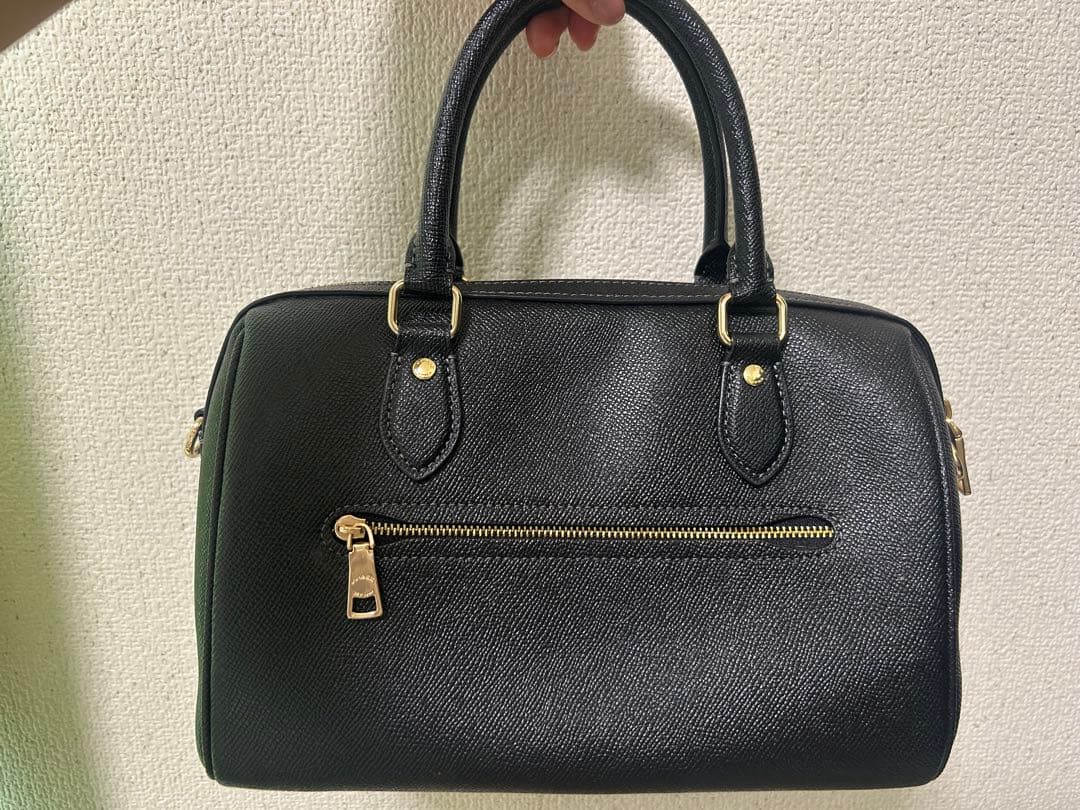 COACH ブラックレザー バッグの通販はau PAY マーケット - 輸入雑貨の