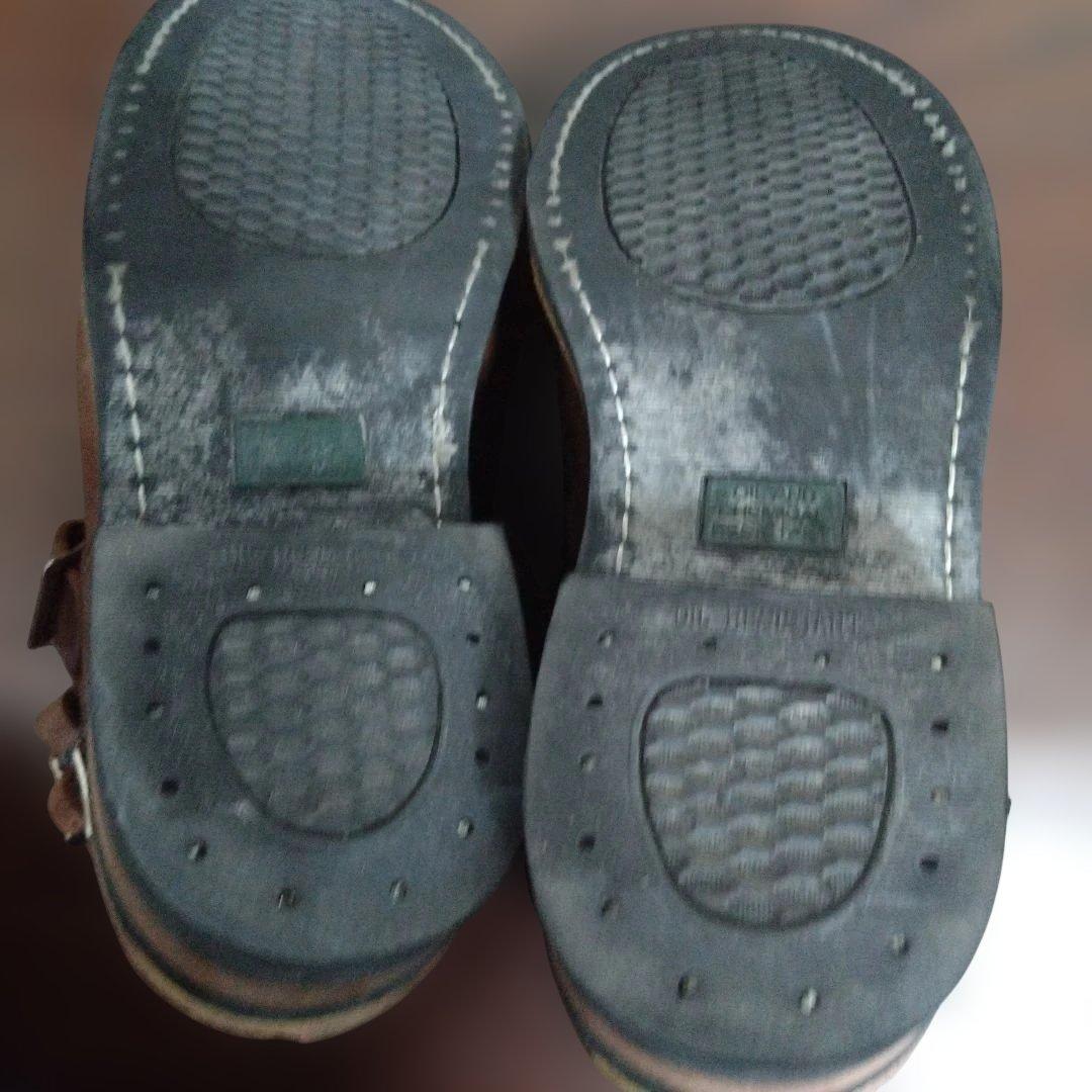 ゴールデンレトリバー　本革　オイルヌバック　エンジニア　ブーツ　26.5cm