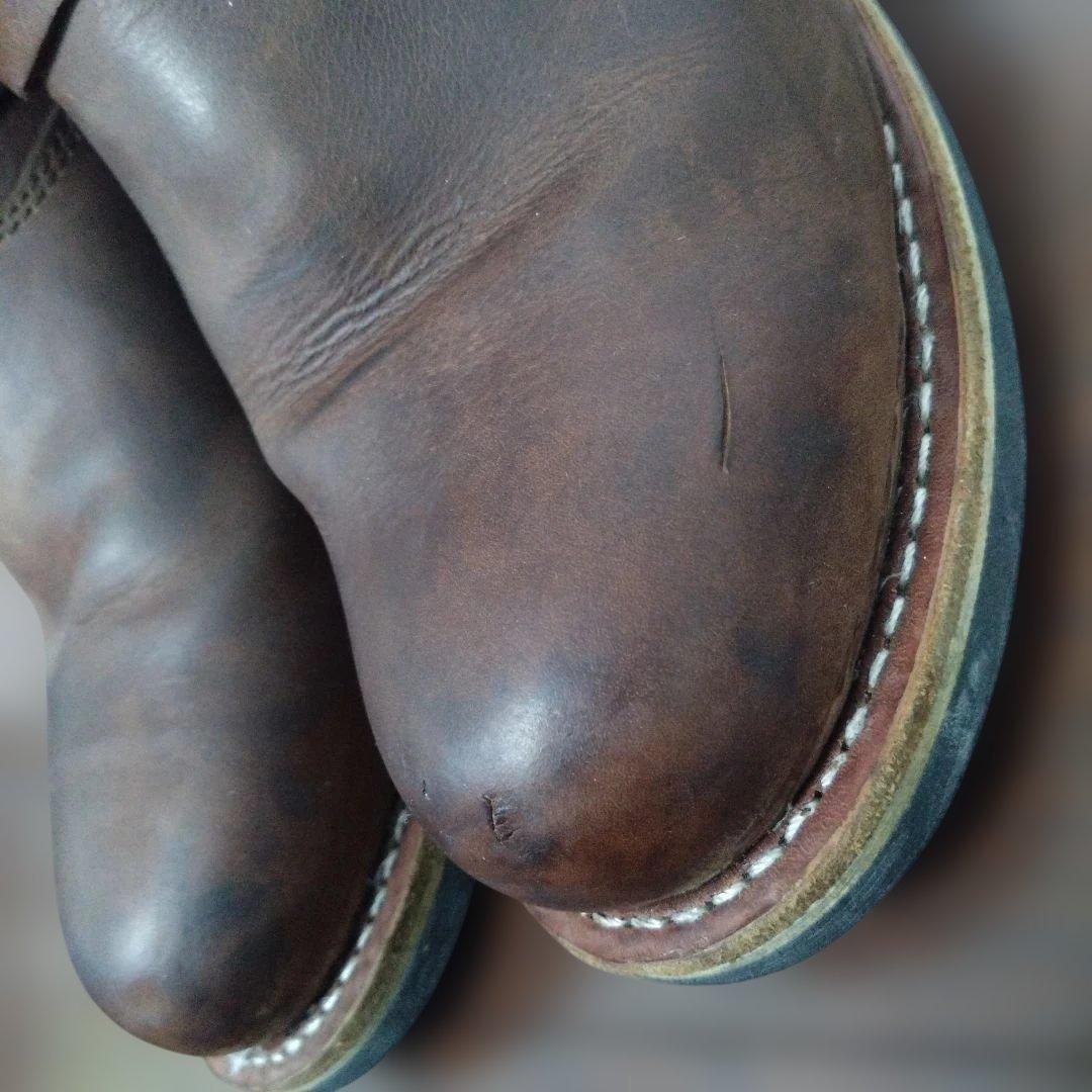 ゴールデンレトリバー　本革　オイルヌバック　エンジニア　ブーツ　26.5cm