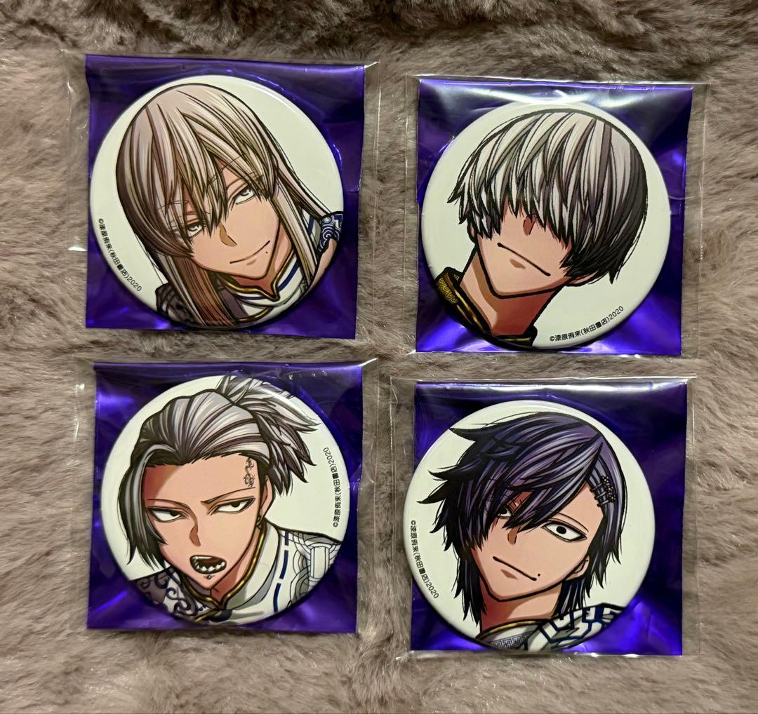 桃源暗鬼 コミケ C107 缶バッジ 桃寺 猫咲 桃巌 桃際 秋田書店 - メルカリ