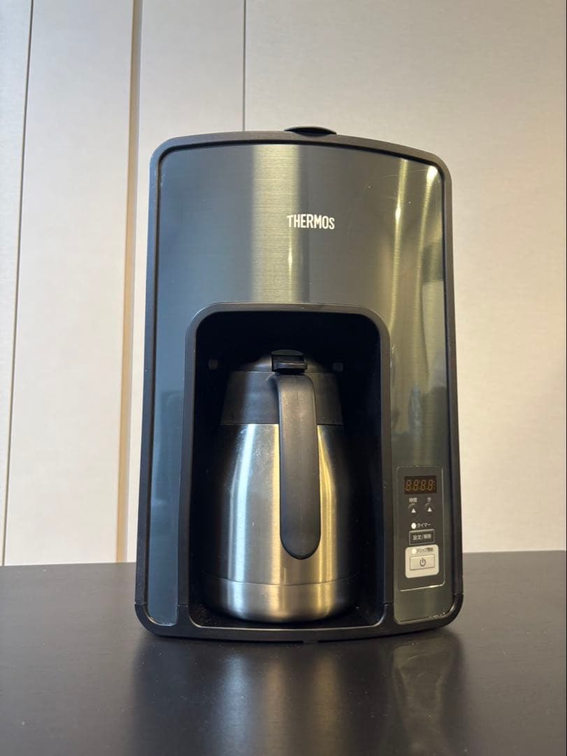 THERMOS コーヒーメーカー ブラック 真空断熱ポット ECH-1001 - メルカリ