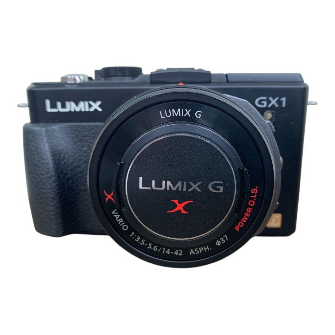 【美品】LUMIX GX1 ミラーレス一眼カメラ 本体とレンズ付き パナソニック、フラットボディのデジタル一眼カメラ「LUMIX DMC-GX1