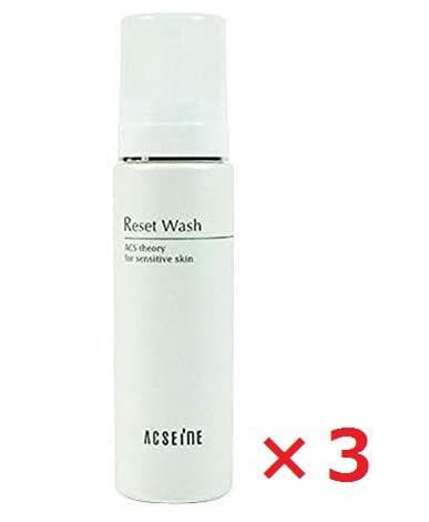 アクセーヌ（クレンジング付）　リセットウォッシュ 200ml×３ ACSEINE（アクセーヌ） リセットウォッシュ 200ml - 送料無料 - 北海道