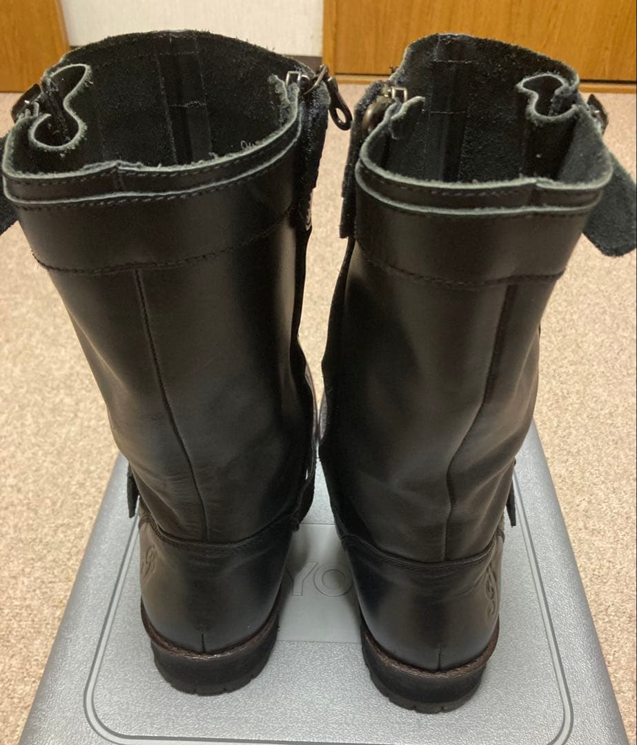 【美品】バイク用ブーツインディアン　OIM-022 8.5サイズ 26.5cm