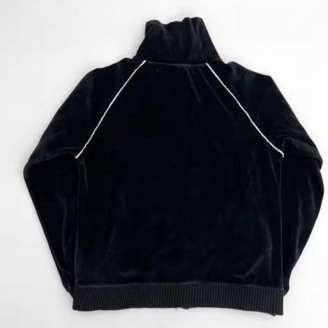 他サイズ展開】スカル ベロア ジップジャケット y2k グランジ ベロア
