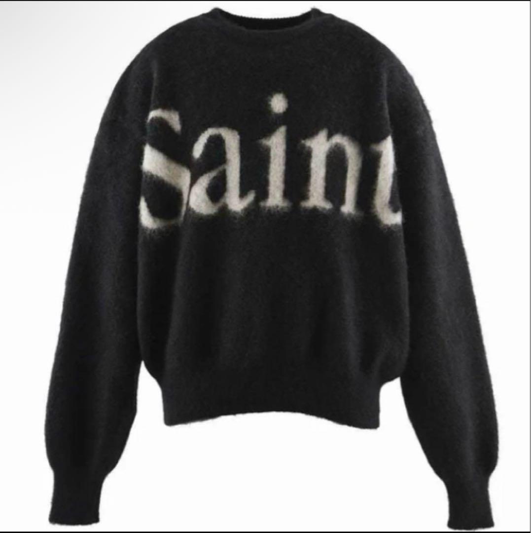 激レア tiji jojo着用Saint Mxxxxxx 23aw モヘアニット - メルカリ