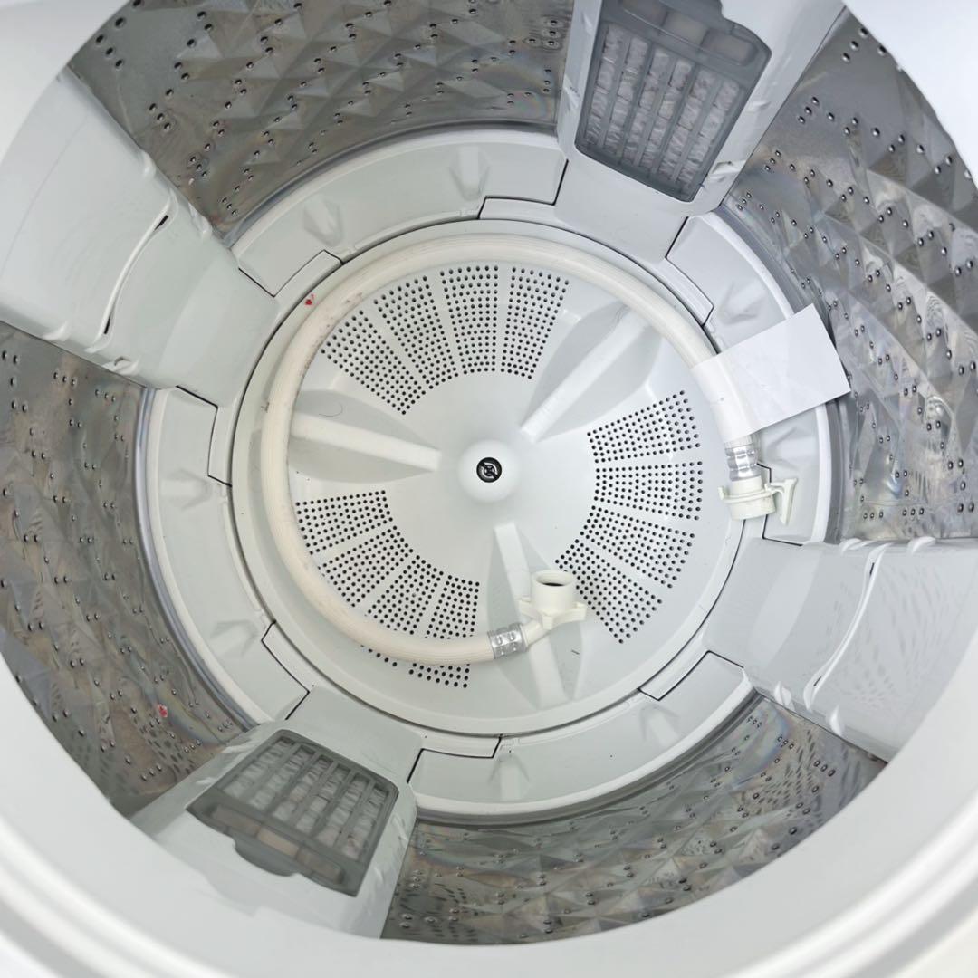 取付無料！パナソニック熱乾燥搭載！おしゃれホワイトインテリア8kg