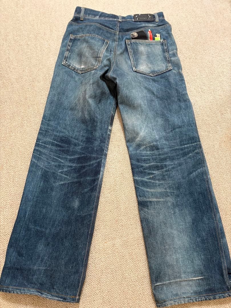 ぬぬぬさんAnderson bell デニムパンツ26 トロンプルイユ - メルカリ
