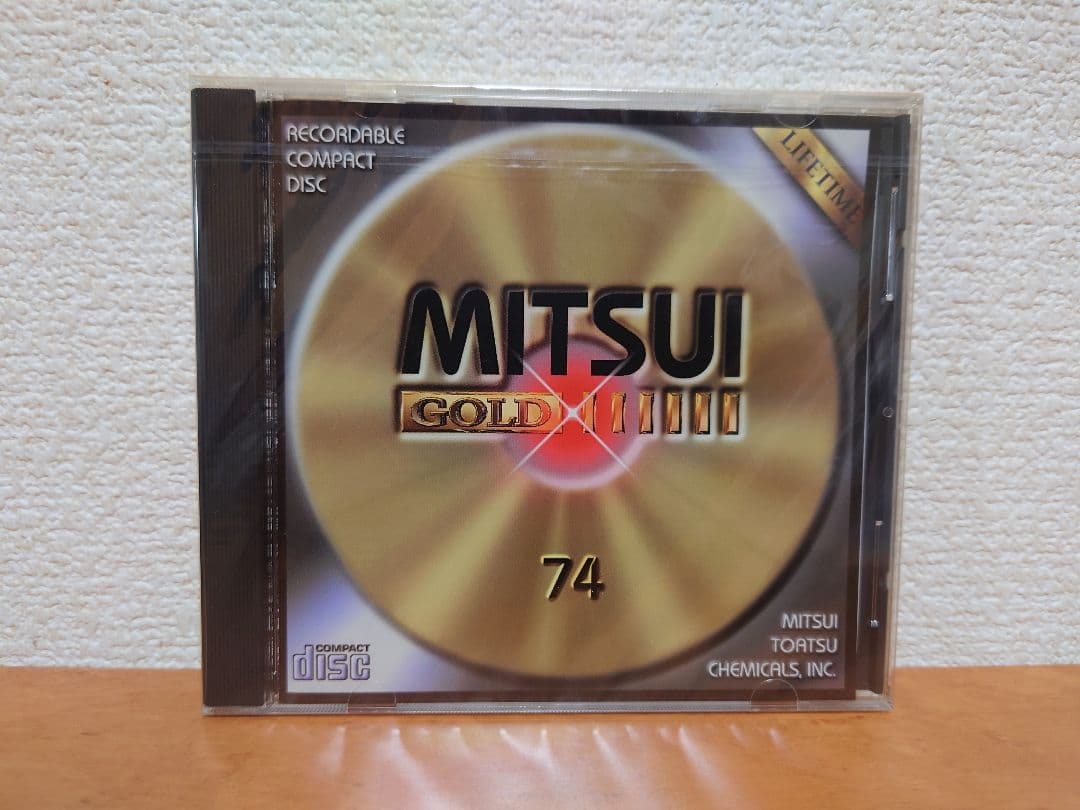 三井東圧化学 MITSUI GOLD CD-R 650MB 74分 (⁠1枚) - メルカリ