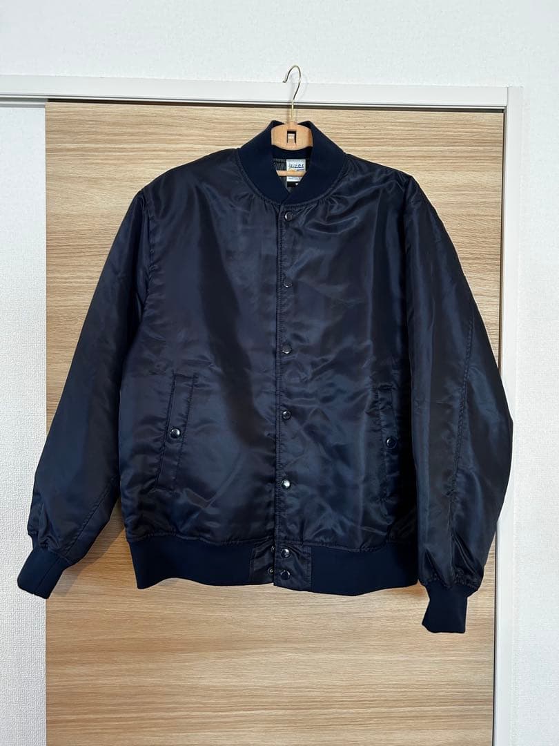 JAZZY SPORT × Diaspora 　スタジャン 刺繍ロゴ付き Diaspora skateboards | Jazzy Sport OSAKA POP-UP at @whatzis