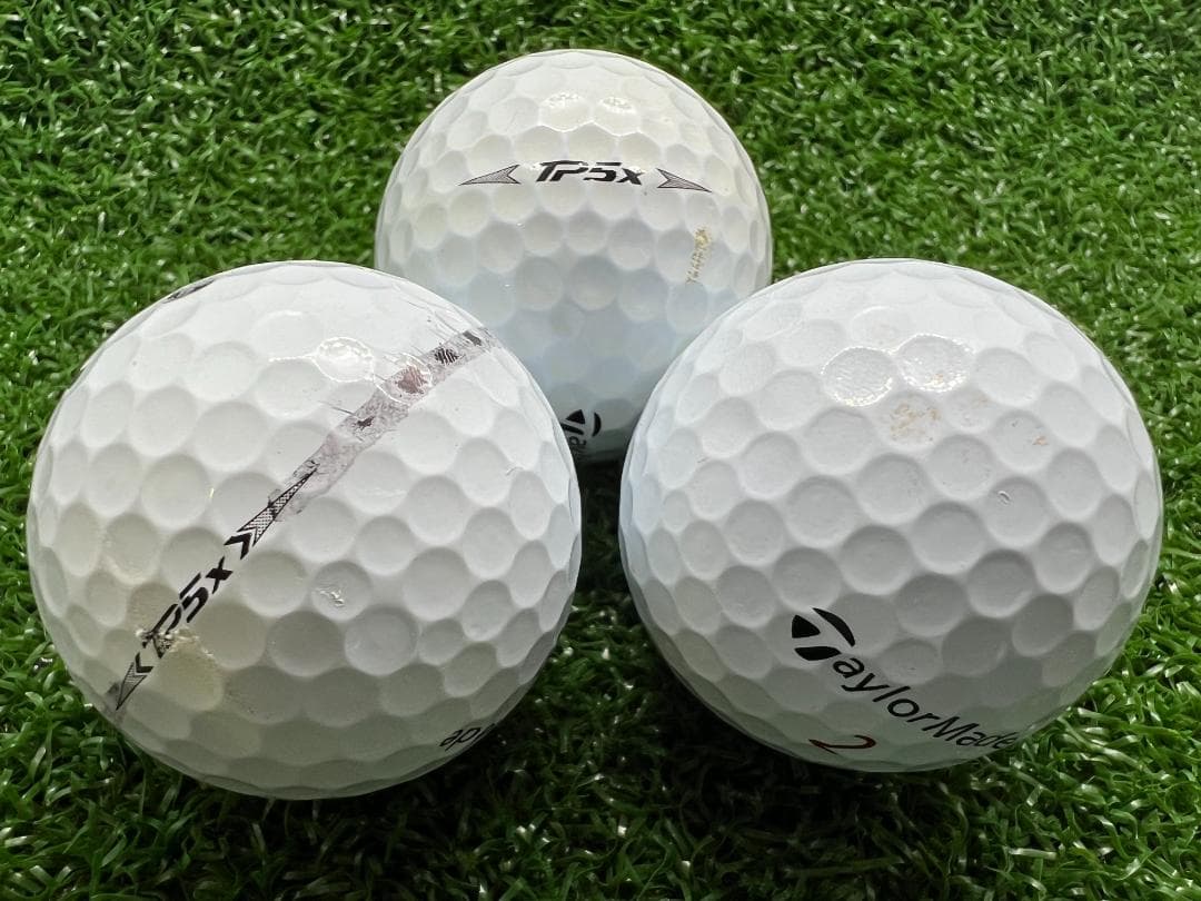 A27】テーラーメイド TP5X 白 ロストボール 24球 - メルカリ