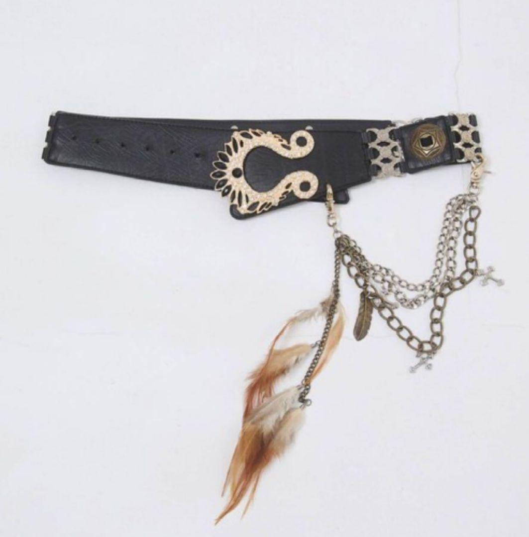 d.i.a ベルト 平成ギャル 令和ギャル GAL 渋谷 太ベルト ダークコア