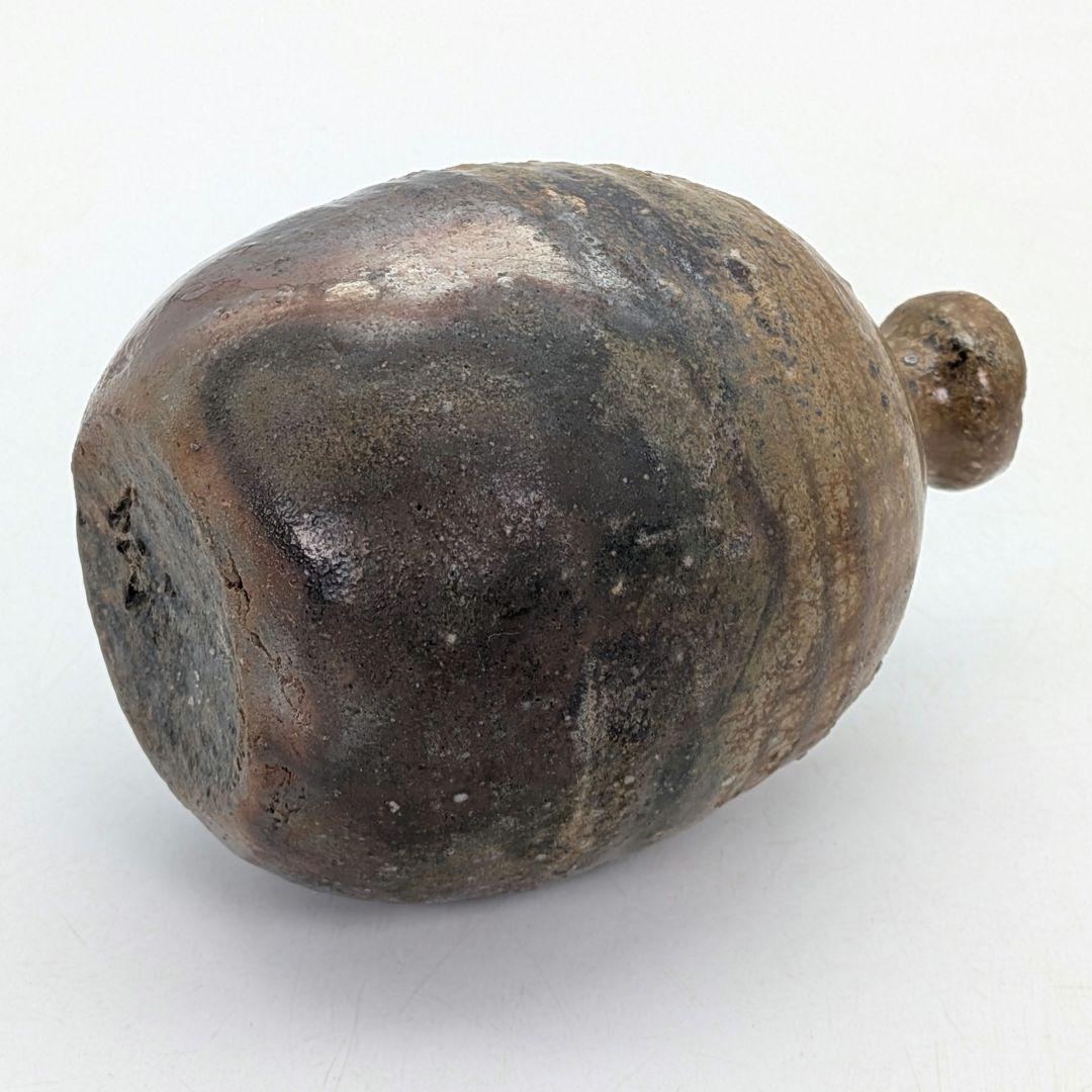 備前市無形文化財 木村玉舟 備前焼 徳利 共箱合布栞 とっくり