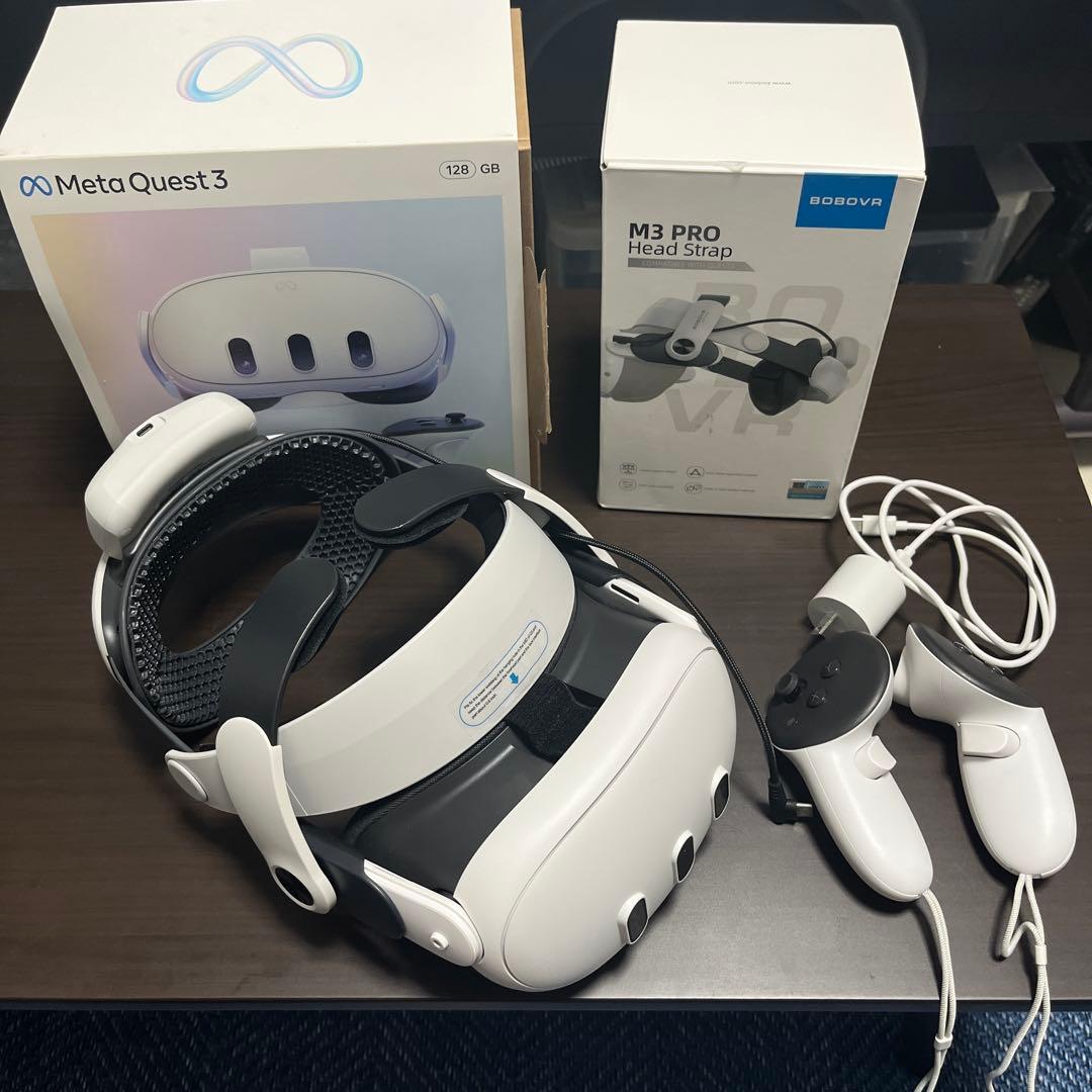 その他  Quest 3 128GB / BOBOVR M3 Pro BOBOVR M3 Pro ヘッドストラップ Meta Quest 3 & Quest 3S用