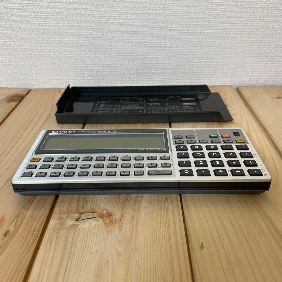 SHARP PC-1350 ポケコン ポケットコンピュータ RAM 16KB付き - メルカリ