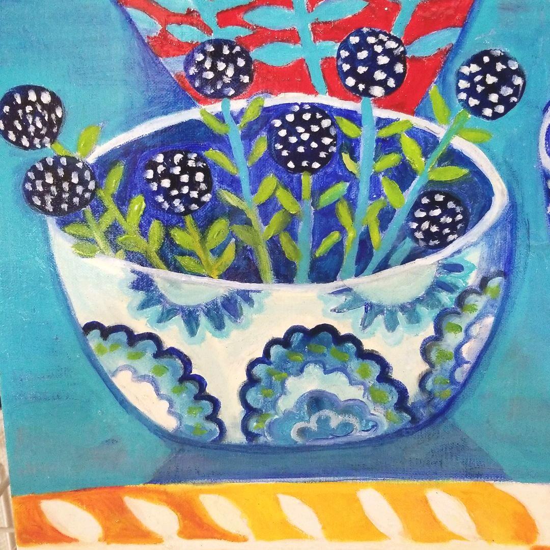 油絵 専用 小鳥さんのかくれんぼ2 かくれる小鳥 S115403