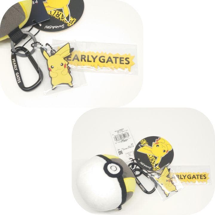 パーリーゲイツ ポケモン ピカチュウ ハイパーボール ボールポーチ