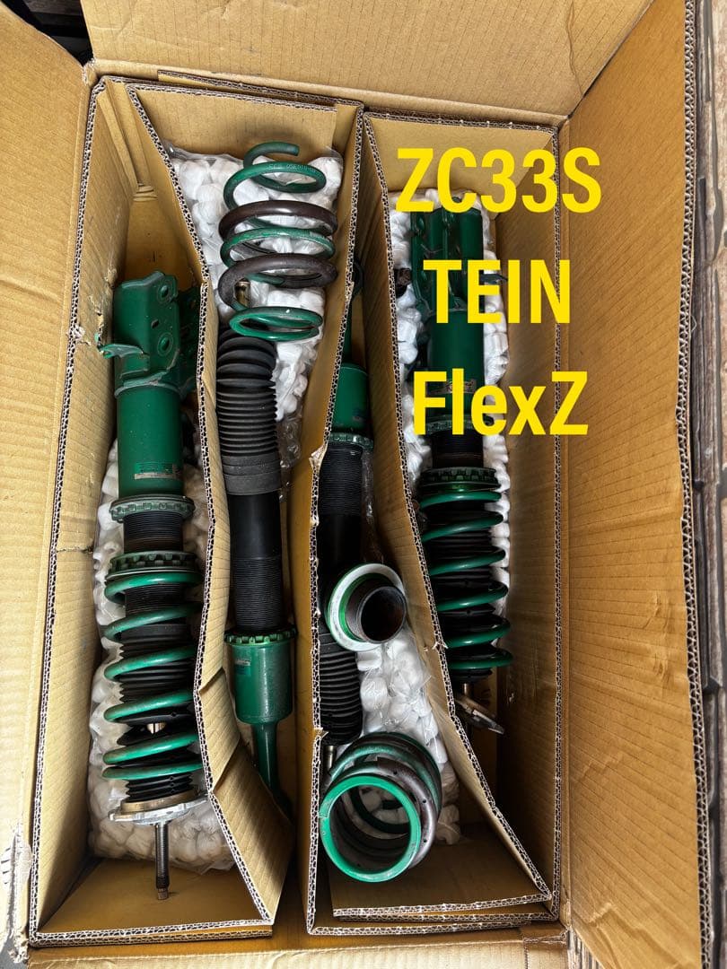 も*ぷ様 zc33s TEIN FlexZ フレックス スズキ 車高調 スイフト テイン TEIN FLEX Z 車高調 スズキ スイフト スポーツ ZC33S VSUB8