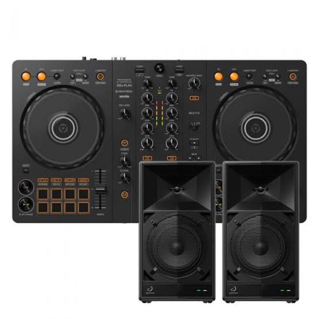 DDJ-FLX4 美品　DJ コントローラー DDJ-FLX4 - マルチアプリ対応2ch DJコントローラー (Black)