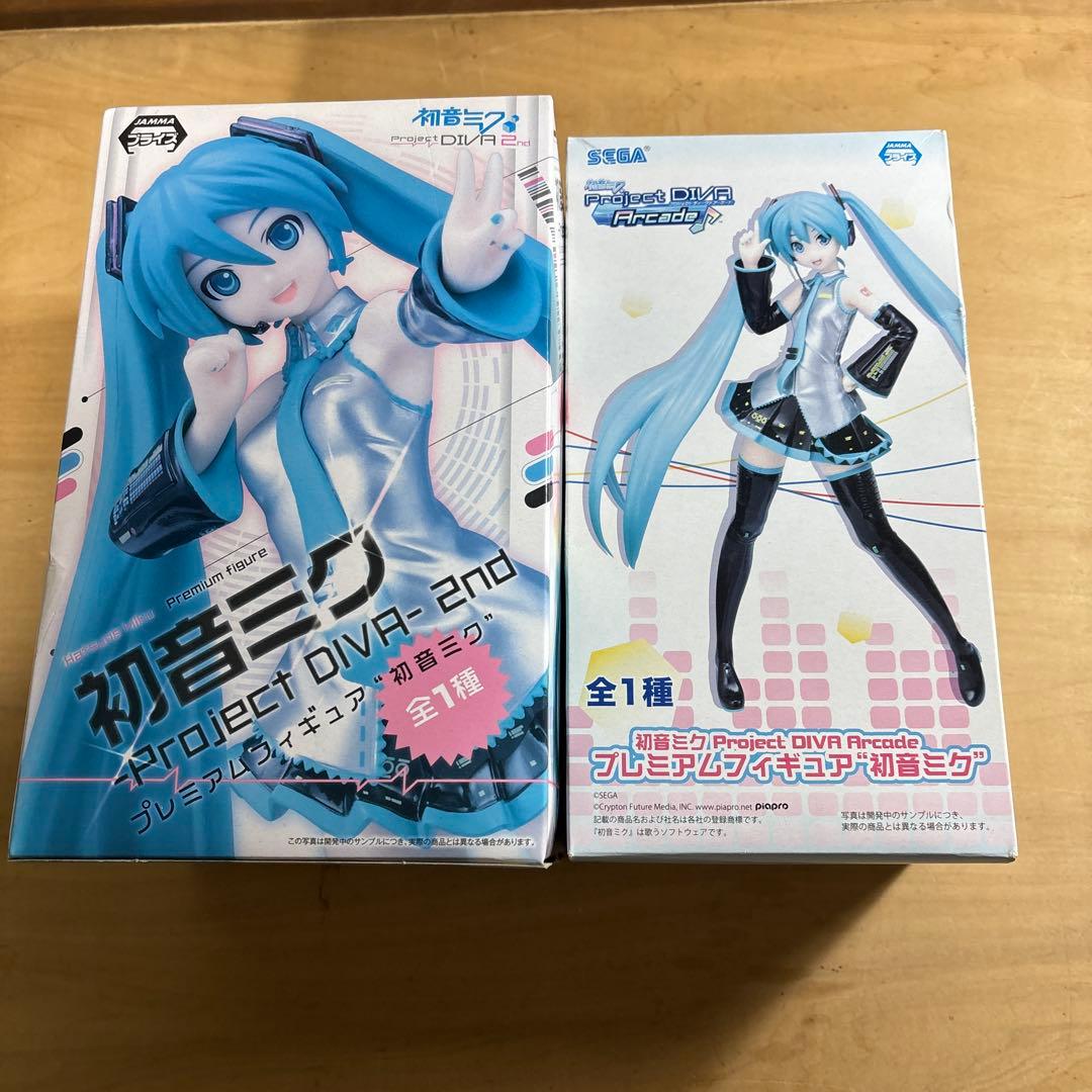 初音ミク プレミアムフィギュアセット - メルカリ