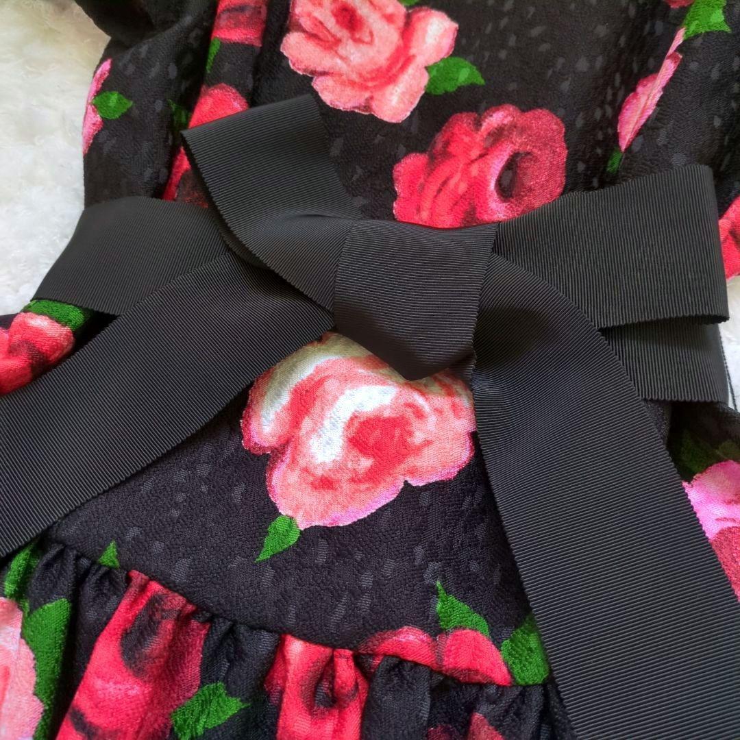 極美品、新品タグ✨エムズグレイシーワンピースバラベルトバルーン38 M