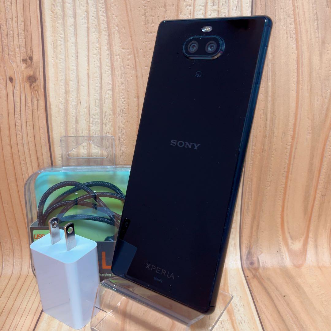 SIMフリー 本体 Xperia 8 SOV42 64 GB 059 ブラック