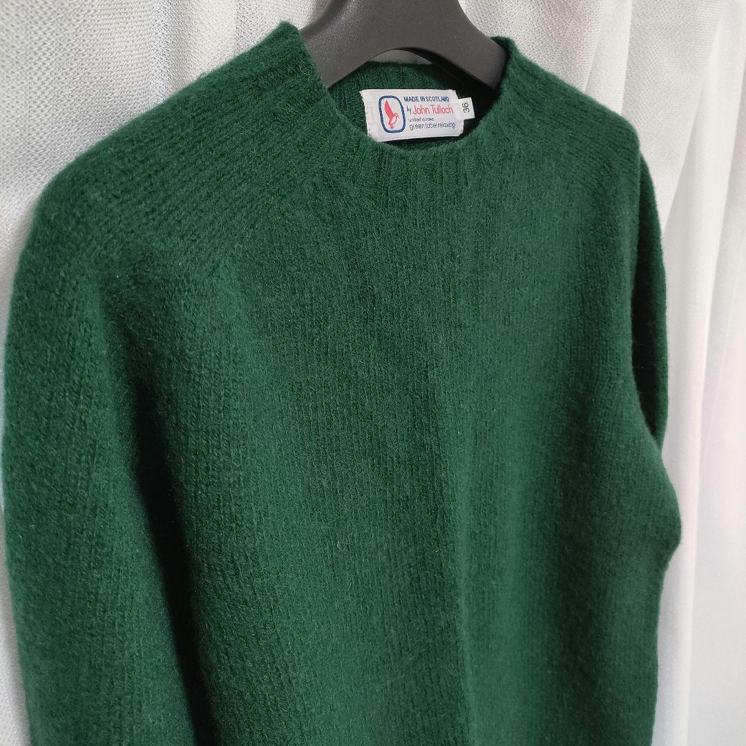 別注】John Tulloch ジョンタロック シャギードッグセーター - メルカリ