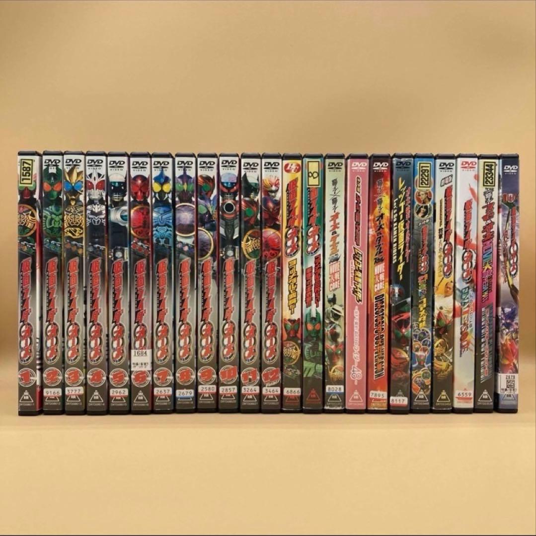 仮面ライダーオーズ DVD 全12巻+11本(劇場版など) - メルカリ