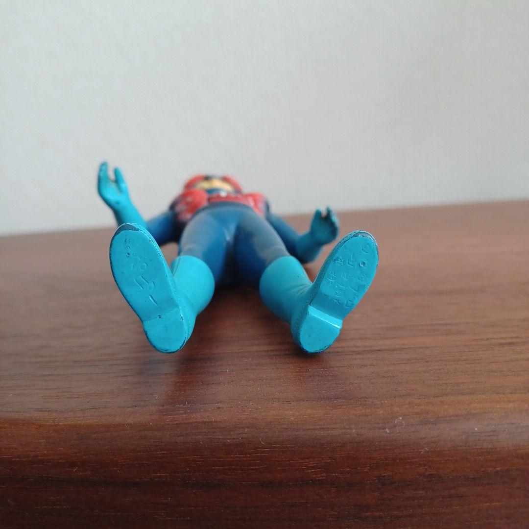 当時物 ポピー製「ライダーマン」石森プロ 超希少ソフビフィギュア