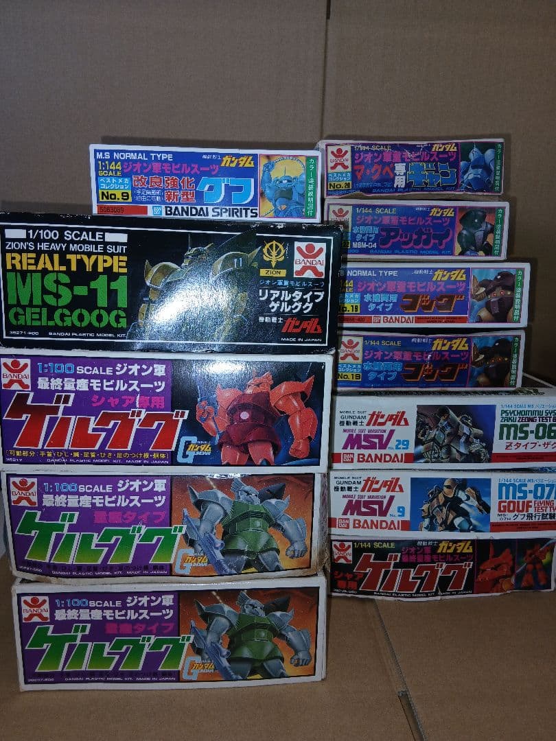 ガンプラ　旧キットセット　まとめ売り 7点セット】1/144 HG 5個 旧キット2個 ガンプラ まとめ売り｜Yahoo