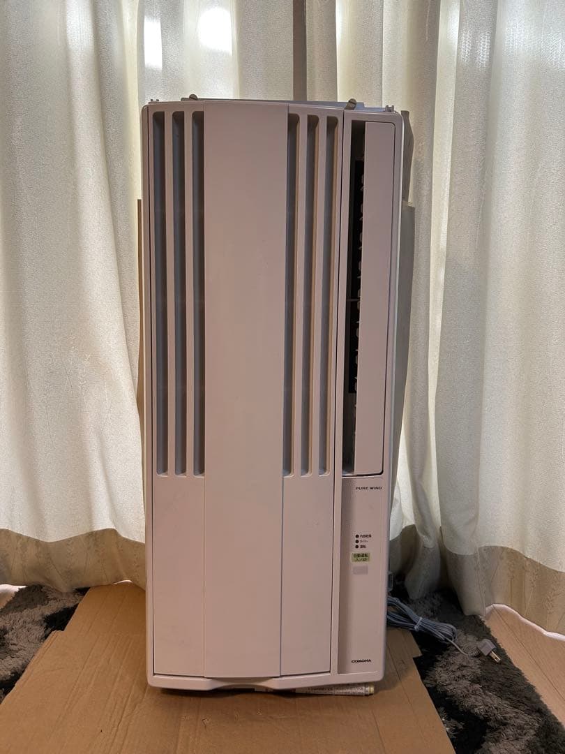 窓用ルームエアコン冷房専用 21年製/コロナ/CORONA CW-1621 コロナ 窓用エアコン ウインドエアコン 冷房専用 CW-1621(WS) CW1621