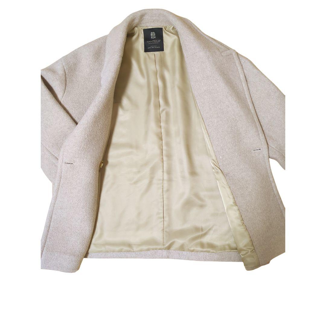 グリーンレーベルリラクシング マンテコ ピュア ショートコート M