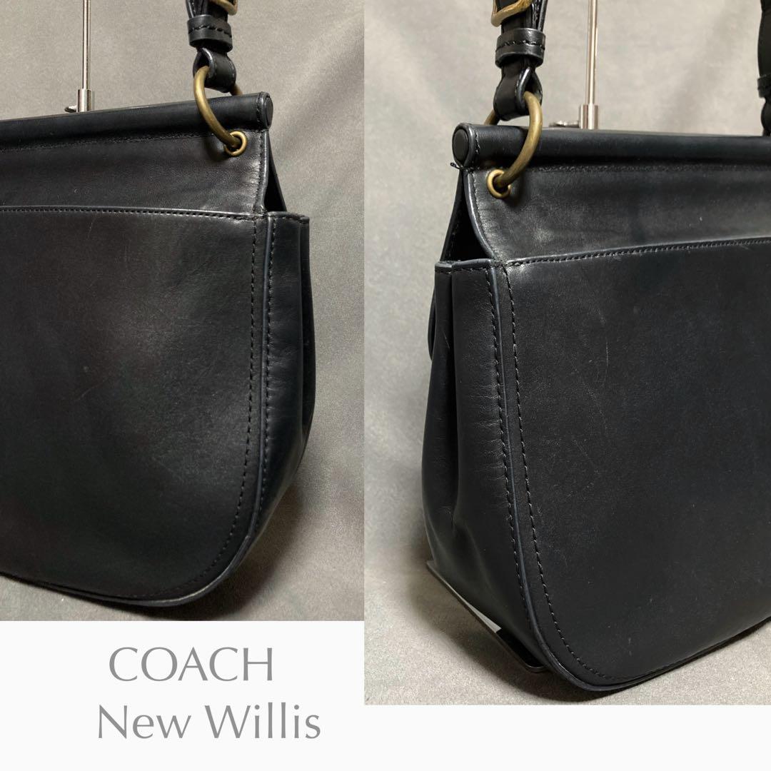 オールド コーチ COACH ニューウィリス ブラック 2way ハンドバック