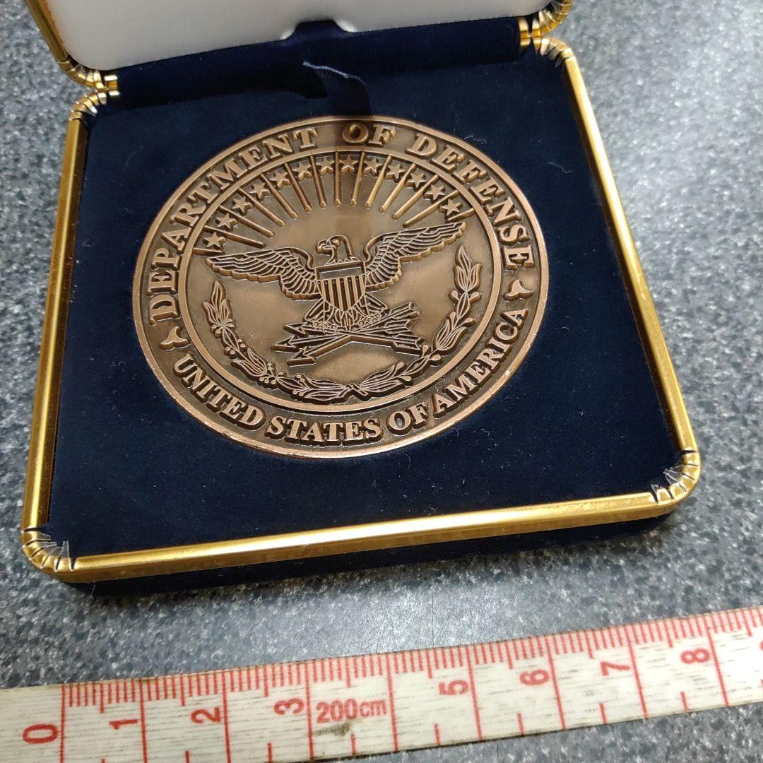 在日米軍 従業員永年勤続10年表彰記念メダル 防衛省 アメリカ国防省
