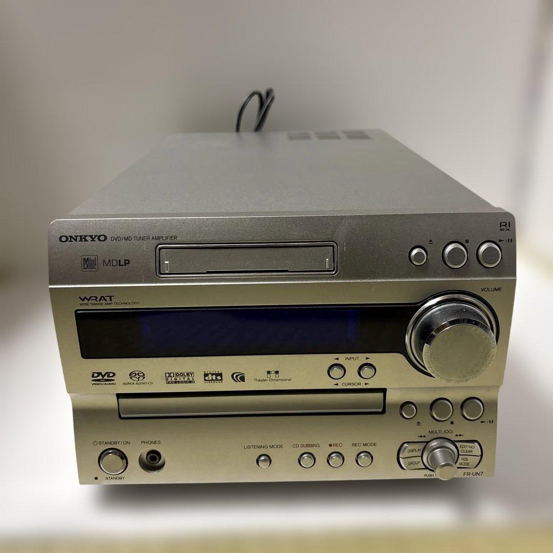 ONKYO オンキョー FR-UN7 CD/DVD/MD コンポ - メルカリ