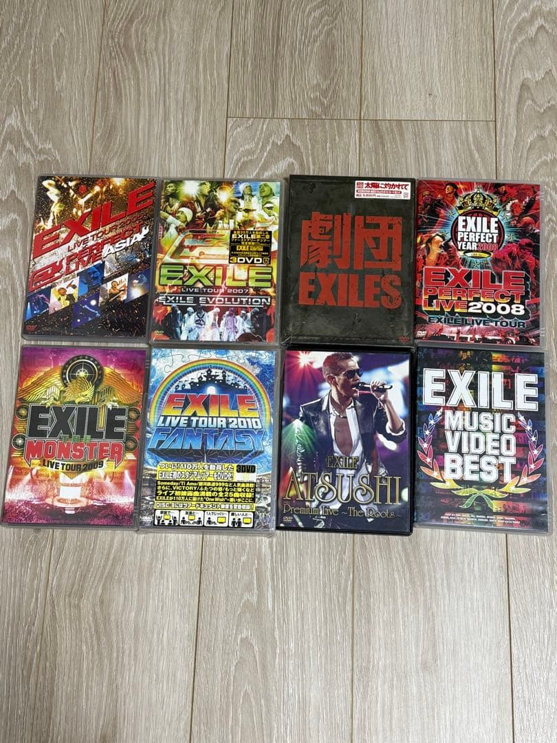 EXILE DVD セット 8枚 - メルカリ