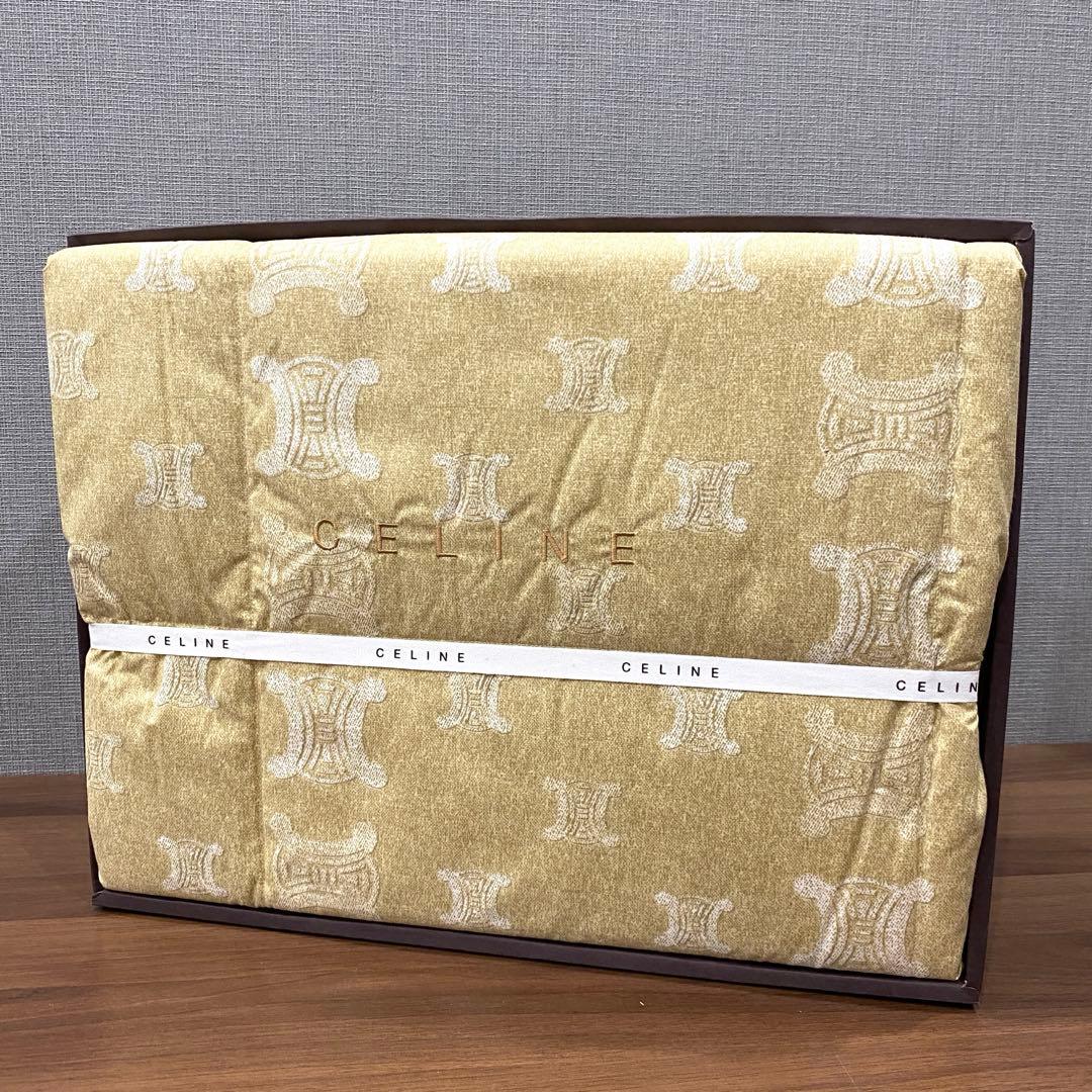【新品未使用】【CELINE】セリーヌ　羽毛肌掛けふとん 日本製 ウォッシャブル 2026年最新】celine ダウンケットの人気アイテム - メルカリ