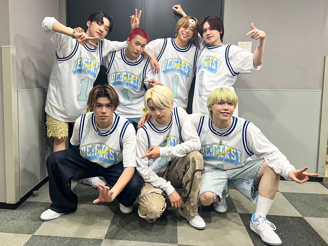 未使用 BE:FIRST オリジナルバスケットボールジャージ／ビブス L