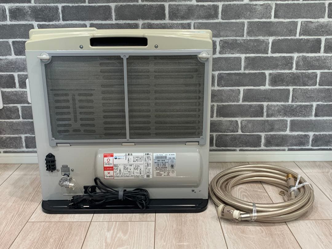 Rinnai RC-364E ガスファンヒーターホース付き. 年2018 ガスファン