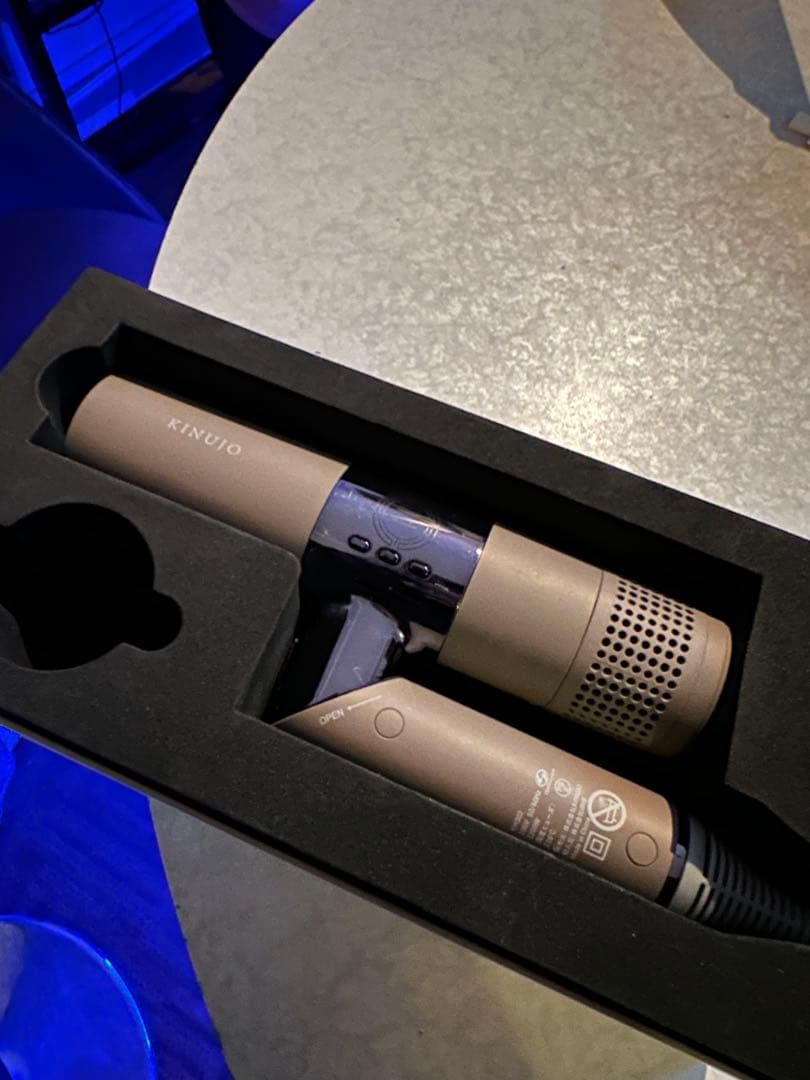 絹女　kinujo ヘアドライヤー　ドライヤー　モカ KH301 KH302 KINUJO（絹女） KINUJO HairDryer ヘアドライヤー White・Mocha KH301