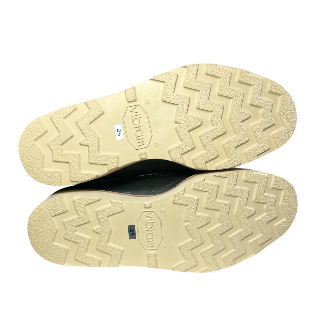 Varde77 クロムエクセル ハンドモカシン エンジニアブーツ 0 US7 紺