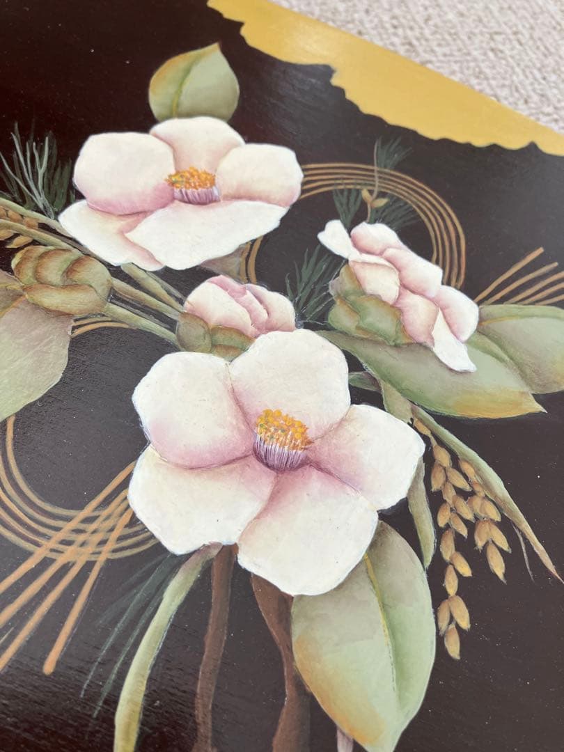 和柄•お正月トールペイント ハンドメイド 【新品未使用品】 - メルカリ